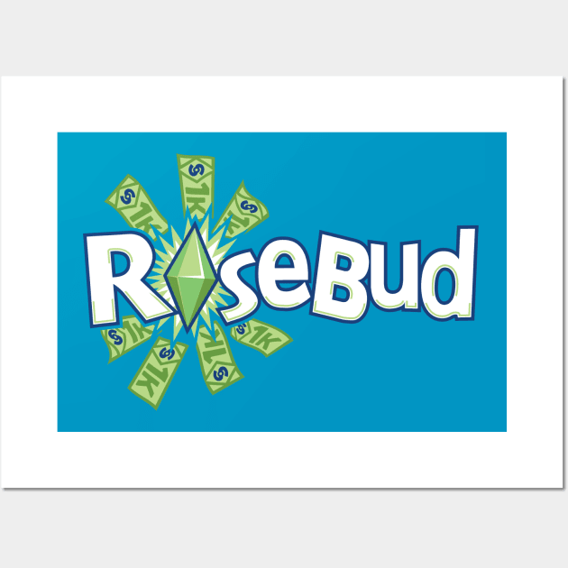 Ro$ebud Wall Art by DCLawrenceUK